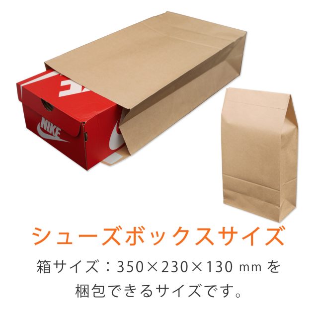 宅配袋　シューズボックスサイズ